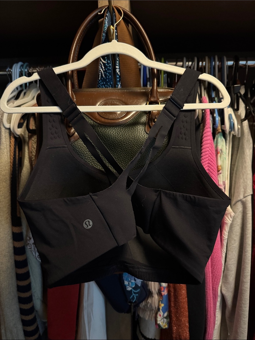 lululemon athletica Black Crisscross Strappy Sports Bra - Picture 2 of 3